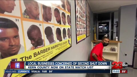 Local businesses concerned about another shut down