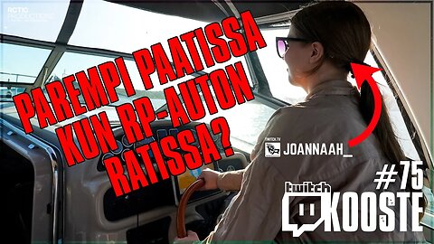 JOANNAAH HYPPÄSI ISON JAHDIN RATTIIN 🆘 | TWITCH KOOSTE 75