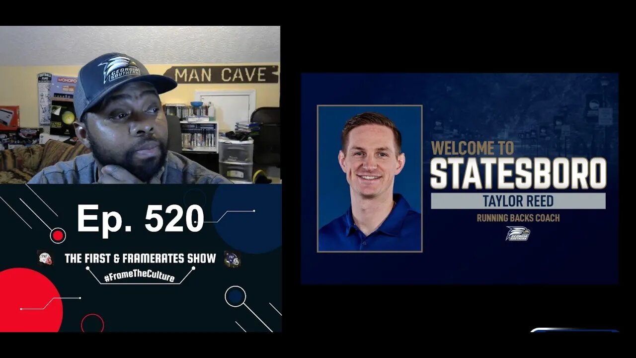 Ep. 520 Georgia Southern Hires Taylor Reed As Running Back Coach