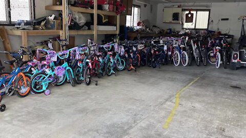 Colorado town raises money to donate 150 bikes, scooters and skateboards to children