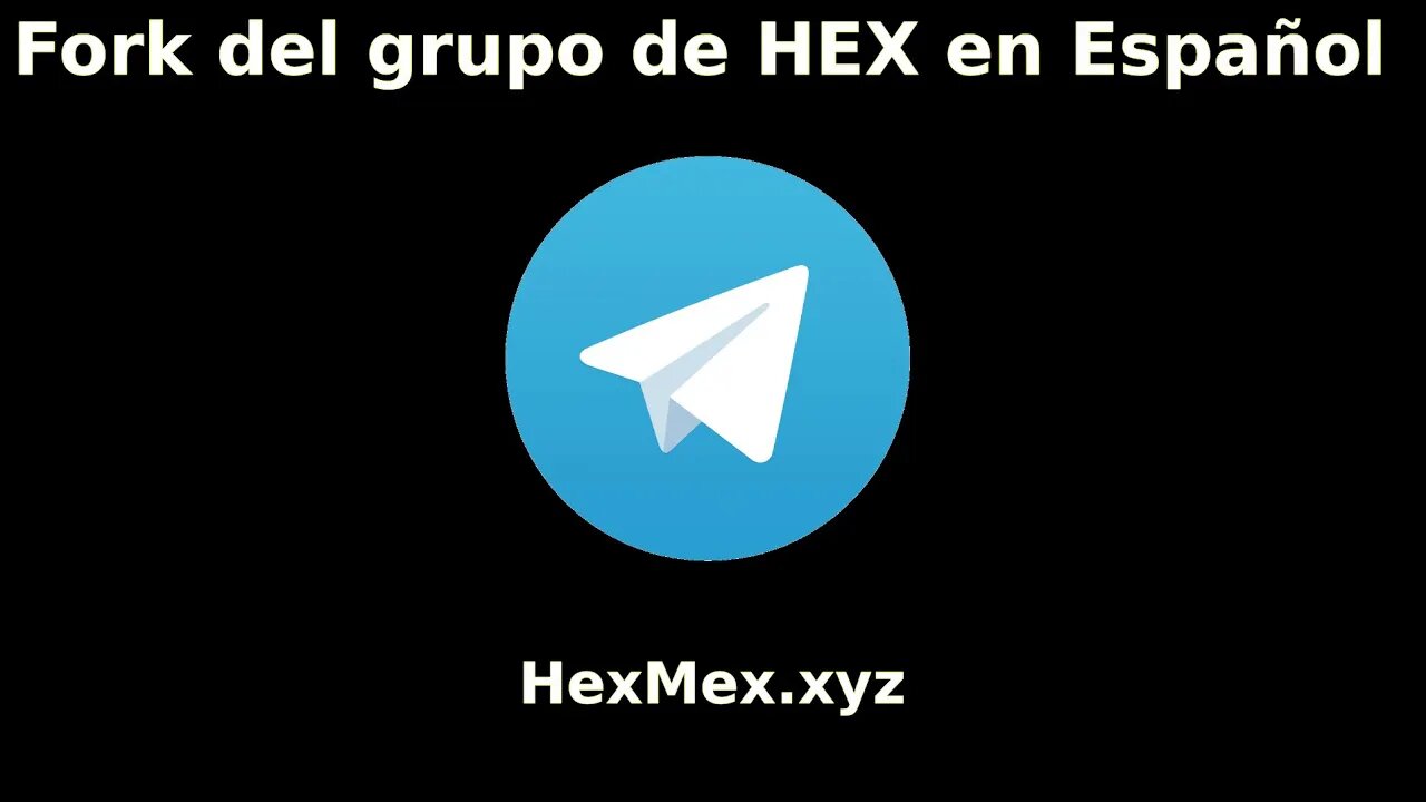 Nuevo grupo de HEX y PulseChain en español