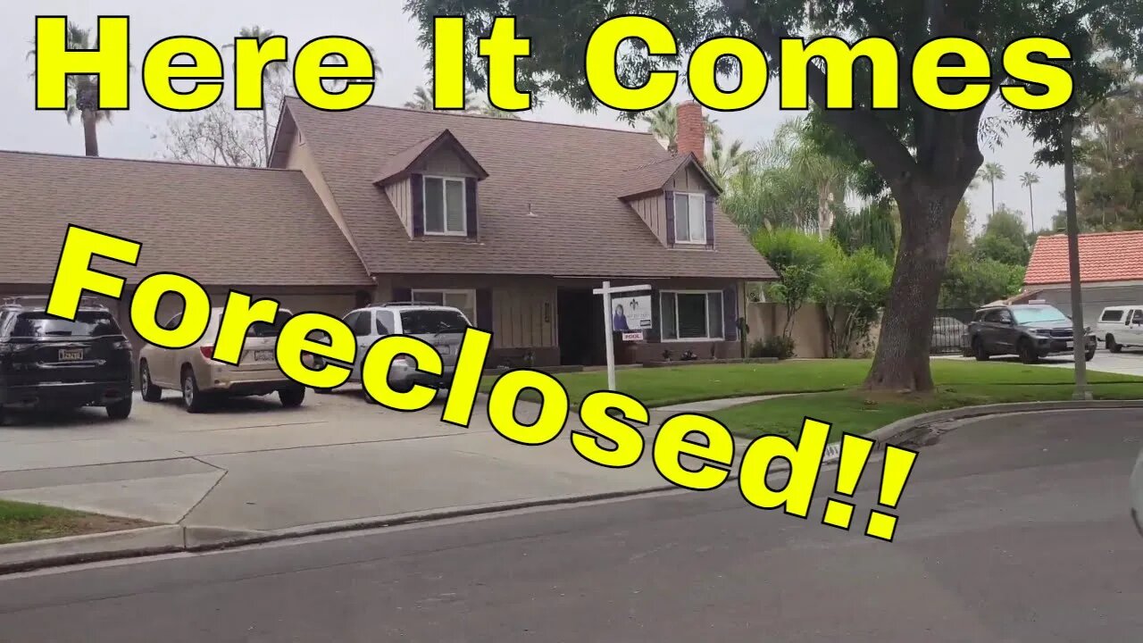 REAL ESTATE CRASH is it really happening? - Foreclosures - Interest Rates - inflation