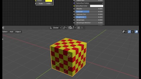 Blender Beginners | Master Materials | Checker Texture