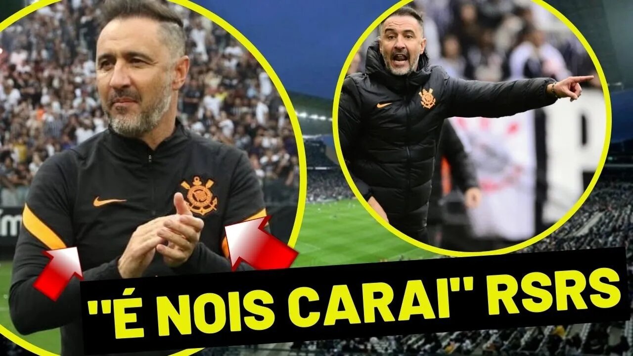 "É NOIS CARAI" VITOR PEREIRA DEIXA MENSAGEM DE DESPEDIDA A TORCIDA DO CORINTHIANS