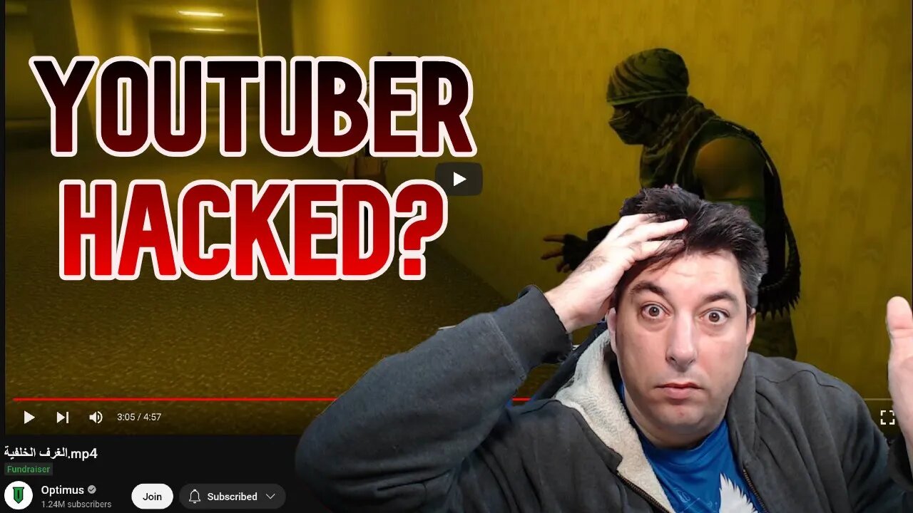 Is YouTuber Optimus Hacked Or Did He Get Lost In the Backrooms