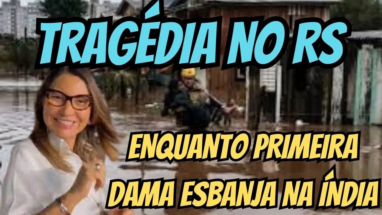 ESBANJA CURTE LUXO NA ÍNDIA ENQUANTO PESSOAS MORREM NO RIO GRANDE DO SUL.