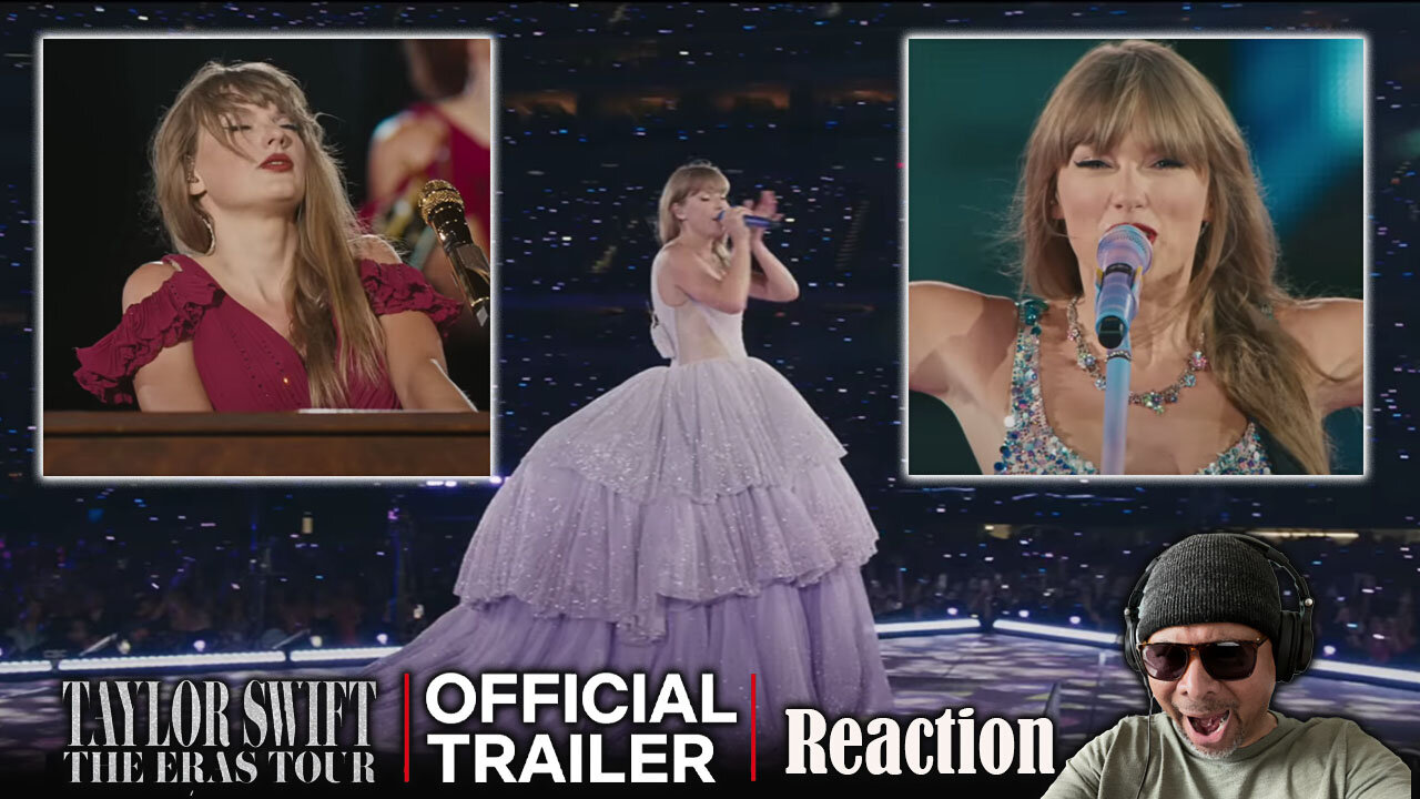 Disney Plus - Taylor Swift Eras Tour Official Trailer Reaction!