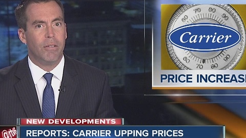 Reports: Carrier upping prices