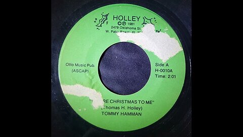 Tommy Hamman – You're Christmas to Me
