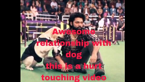 Best relationship with dog 🐕 this is a hurt touching video