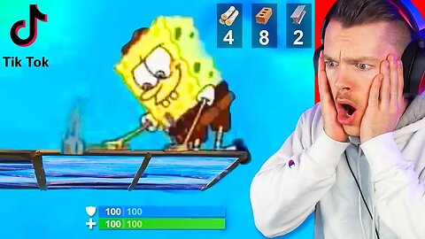 Reacting to the WORLD'S GREATEST FORTNITE TIK TOK MEMES