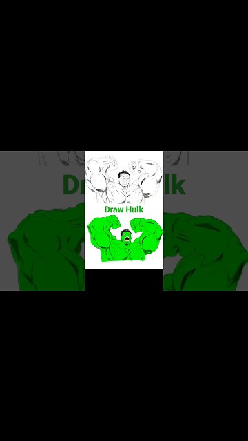 Draw Comic Hulk!!! #art #sketch #drawing