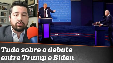 TRUMP X BIDEN, “O debate mais caótico da história americana”