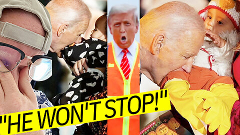 Biden's Halloween Baby-Biting Incident and Concerns Over Trump's Health Emerge