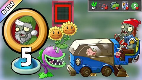 Plants vs Zombies 2 - Feastivus 2023 Level 5 [Plants Lvl 1 & No Premium] + DOWNLOAD