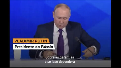 Putin tinha avisado que não aceitaria a expansão da OTAN para a fronteira da Rússia