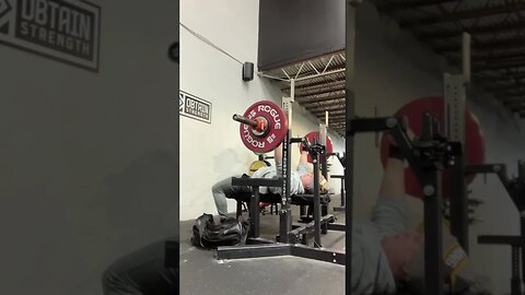 Bench press 132.5kg/292.1lbs x2 GRIND SET (I almost died)