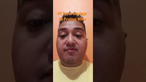 #US #Paper #Shortage - #A4 #Printing #White