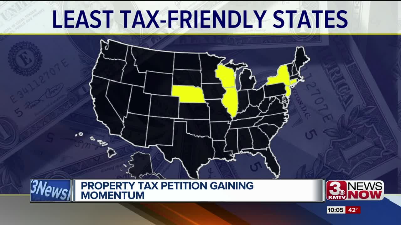 Property tax petition drive gaining momentum in Nebraska
