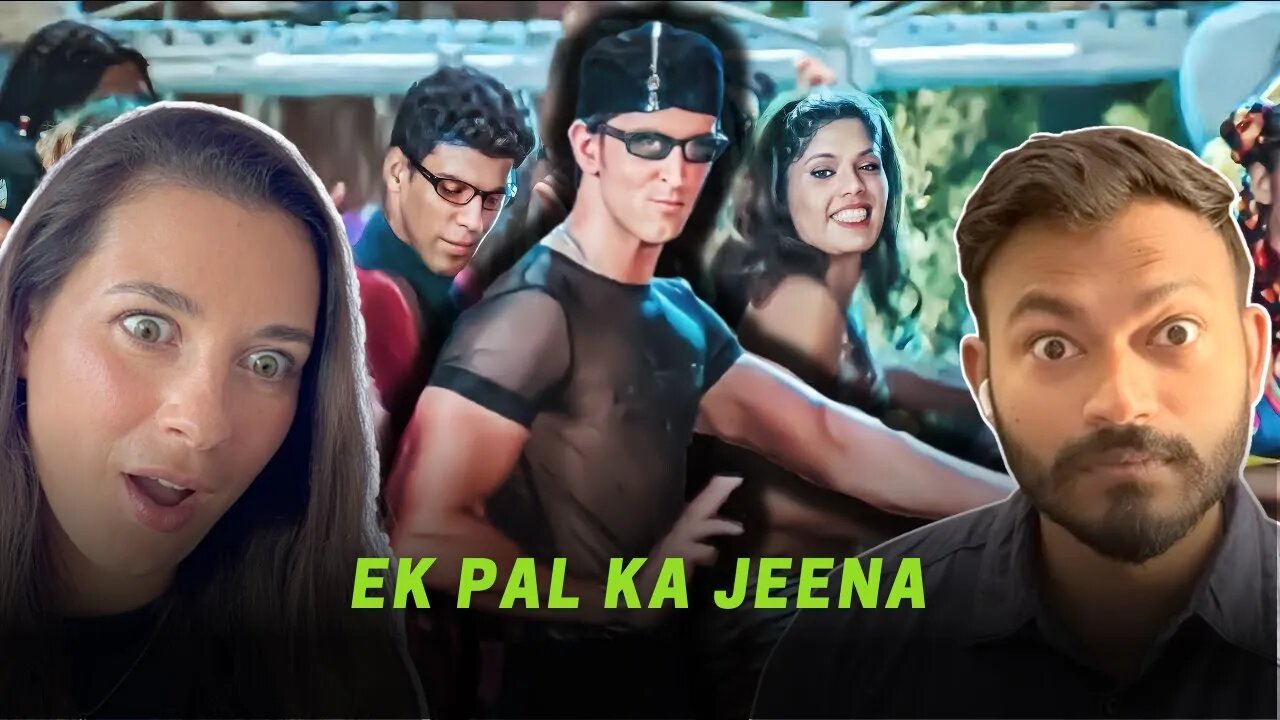 Ek Pal Ka Jeena Song Reaction |HRITHIK ROSHAN |Timeless Classic Dance Moves & Melodies!"