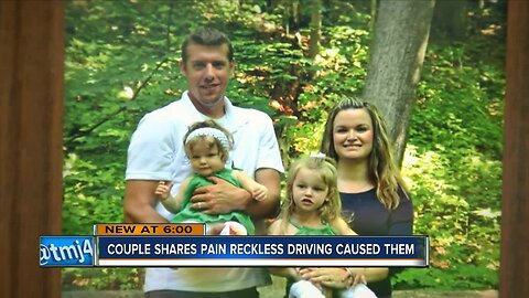 Couple shares pain reckless driving caused them