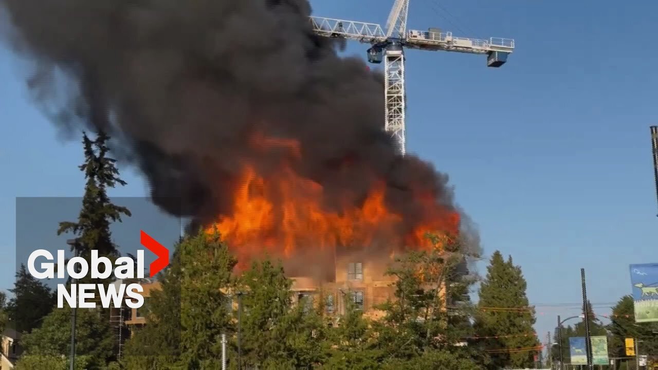 Massive Vancouver fire that destroyed homes, toppled crane under investigation