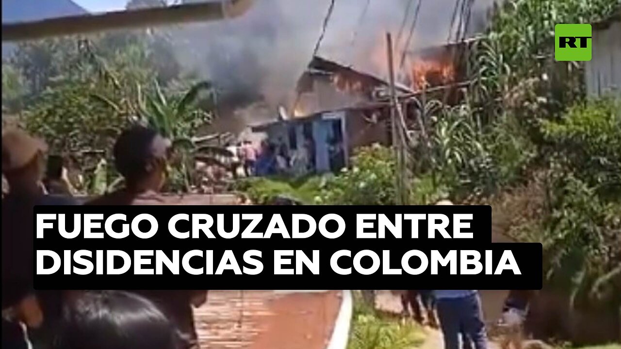 Fuego cruzado entre disidencias en Colombia