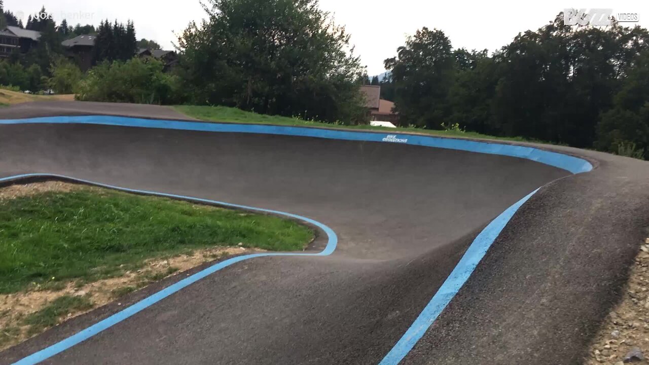 Incidente a catena tra skater