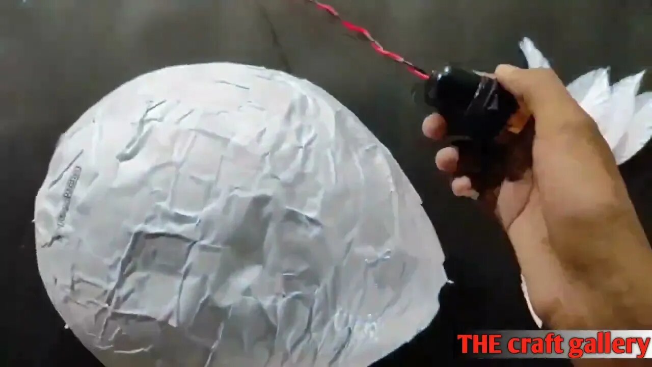 Paper Light Lamp | Paper Craft Light Ball | Wall Decorative Idea | DIY Crafts