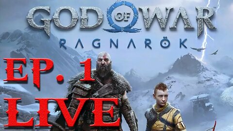 God Of War Ragnarok - LIVE - Part 1 - Hurricane Nicole Can't Stop Me