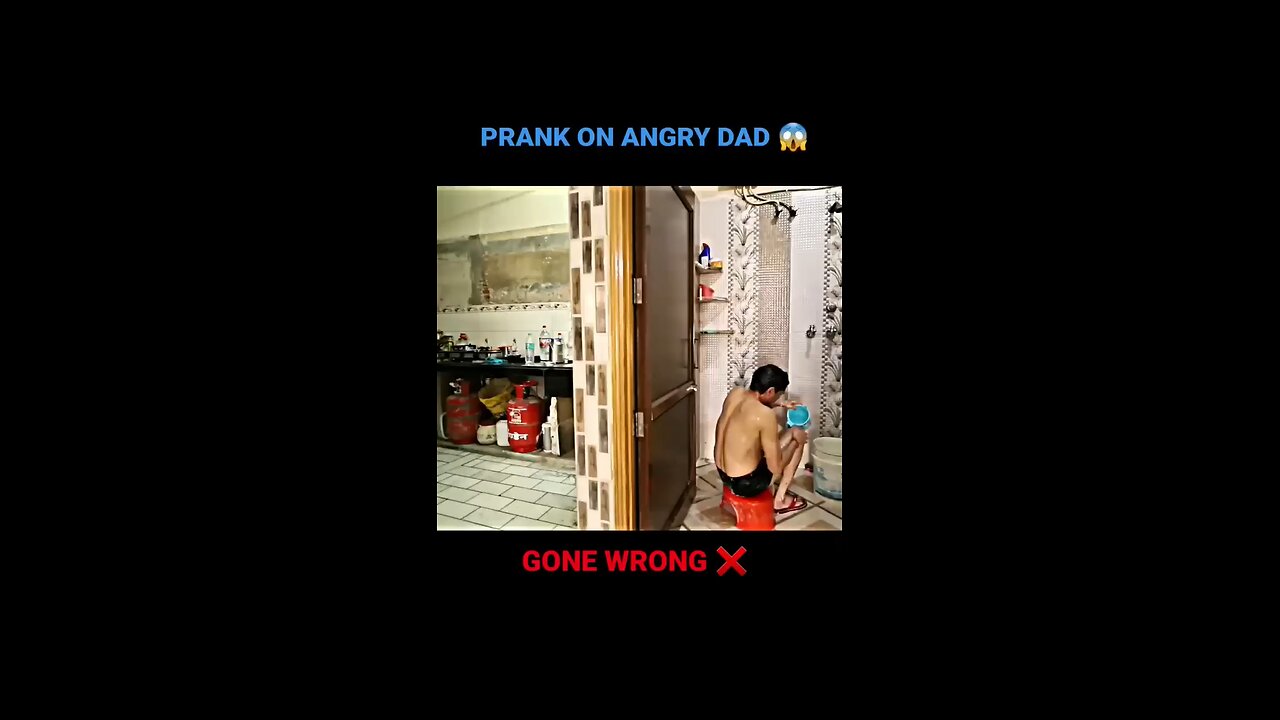 prank on angry dad