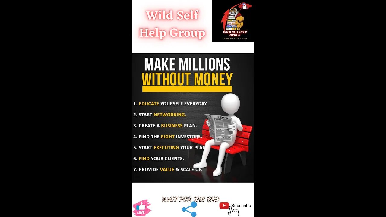 🔥Make millions without money🔥#shorts🔥#viralshorts🔥#motivation🔥#wildselfhelpgroup🔥