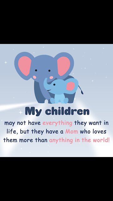 My Children May Not Have Everything [GMG Originals]