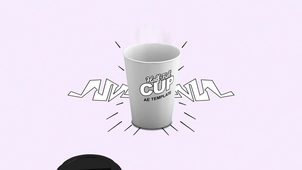After Effects Template - Cup Half Full