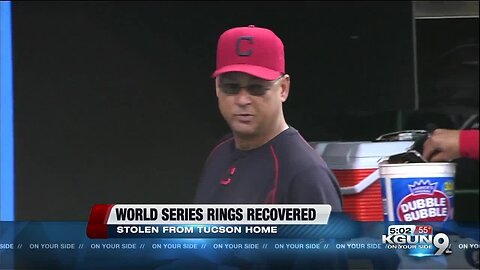 Terry Francona's World Series rings stolen in Tucson, recovered in Phoenix