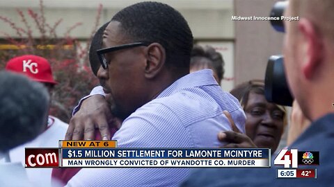 Wrongfully convicted Lamonte McIntyre to receive $1.5 million from Kansas