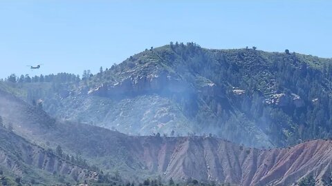 Perins Peak Wildfire Durango Colorado Another Fire On Scene