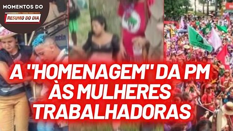 Mulheres do MST são agredidas no ato do dia das trabalhadoras no Pará | Momentos Resumo do dia