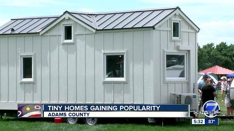 Tiny homes are attracting people young and old from all walks of life