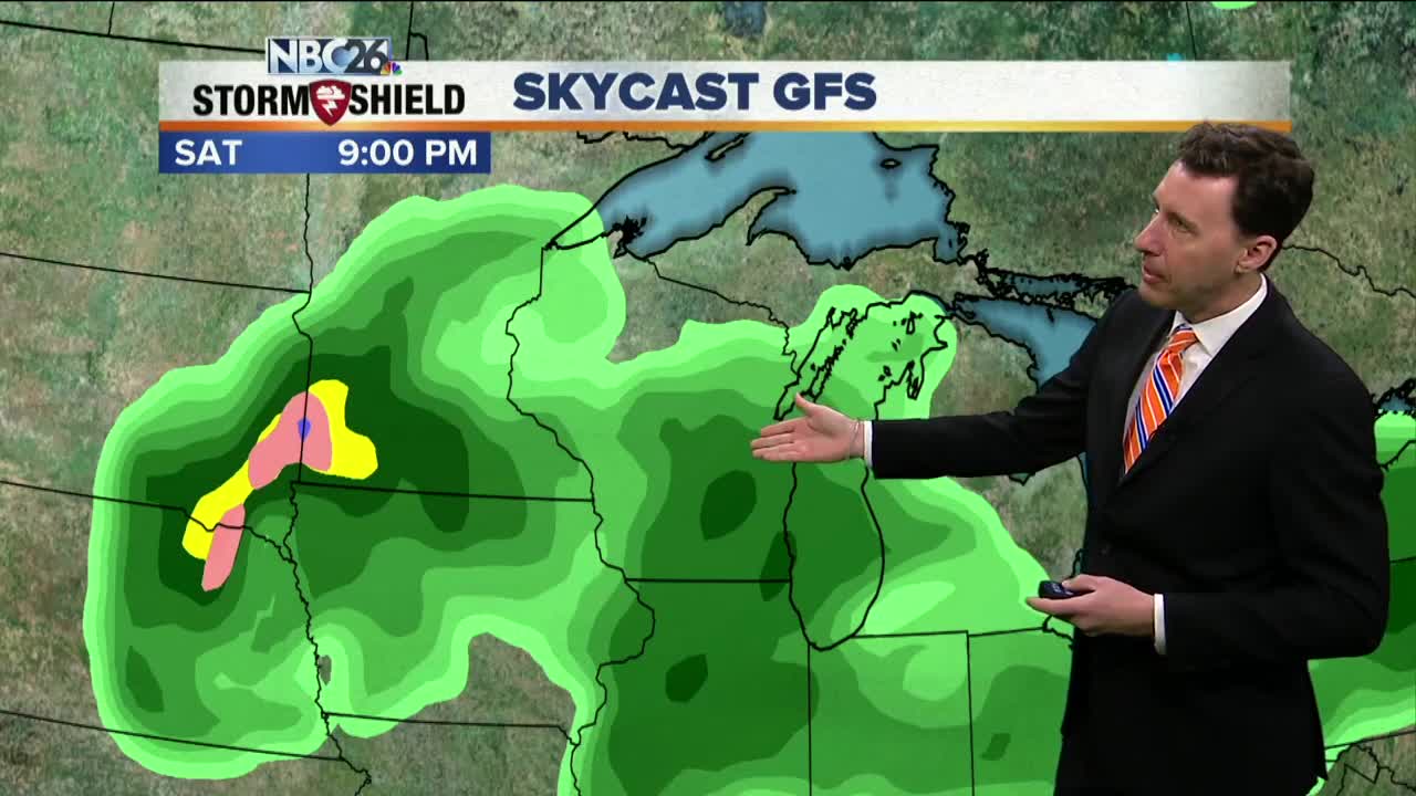 Michael Fish's NBC 26 weather forecast