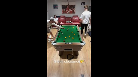 8 ball clearance