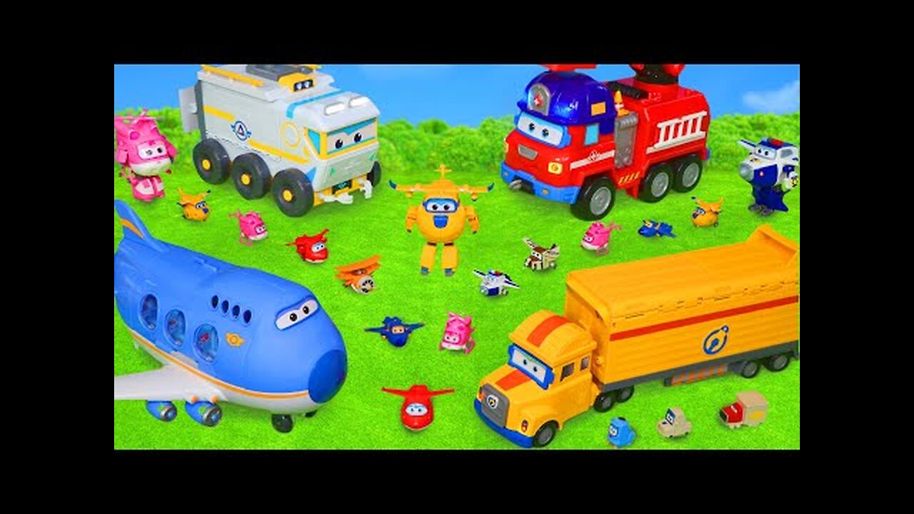 Fire Truck Toys from Super Wings for Kids!