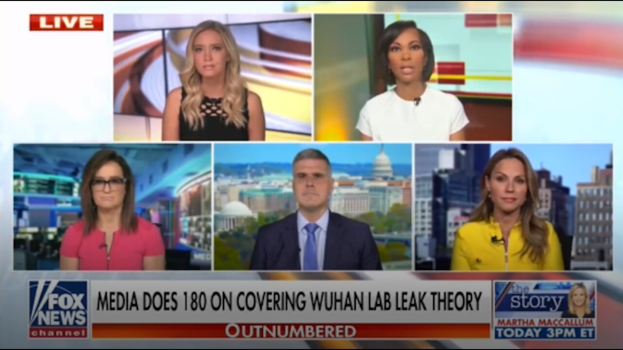 Outnumbered slams media for 180 on Wuhan lab leak theory-1748