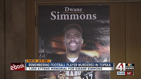 Washburn University honors Dwane Simmons at vigil