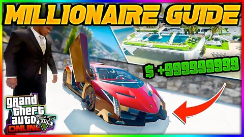 6 Of The BEST Money Methods to MAKE MILLIONS in GTA 5 Online l Quickest Money Making Guide 2X RP & $