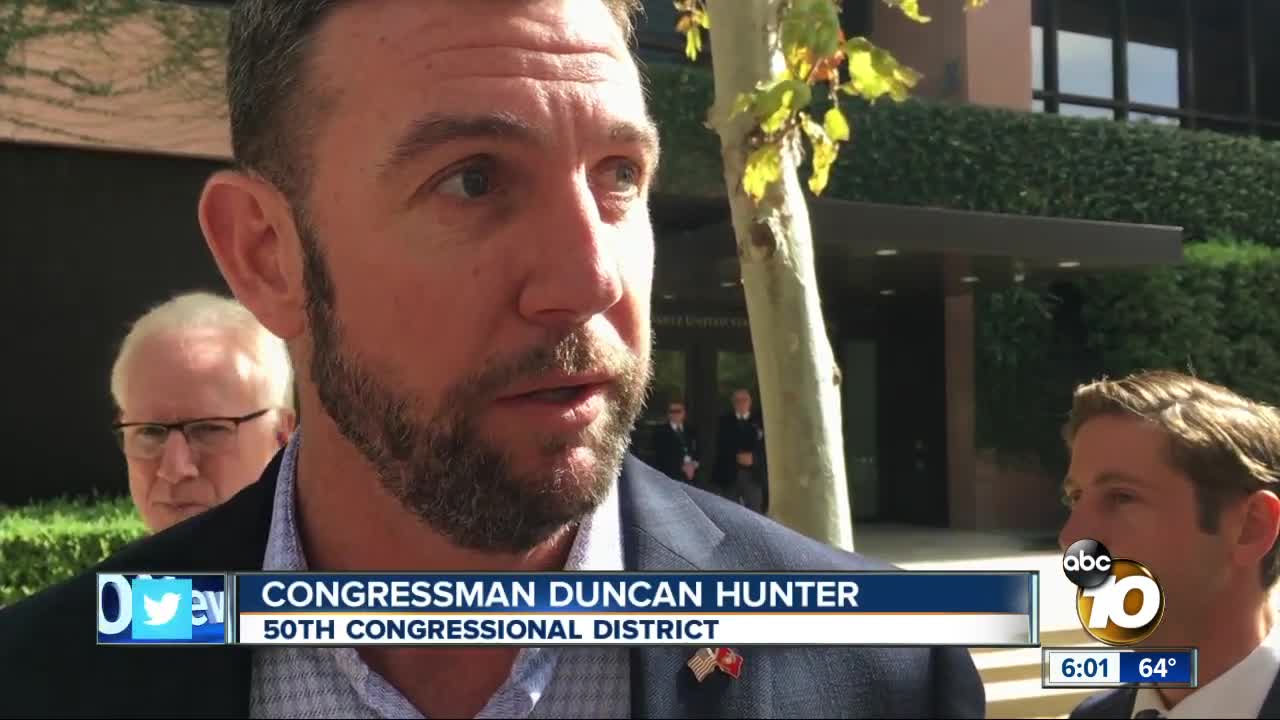 Rep. Hunter supports Trump, Navy SEAL