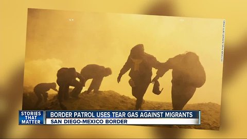 Border Patrol chief reponds to tear gas decision