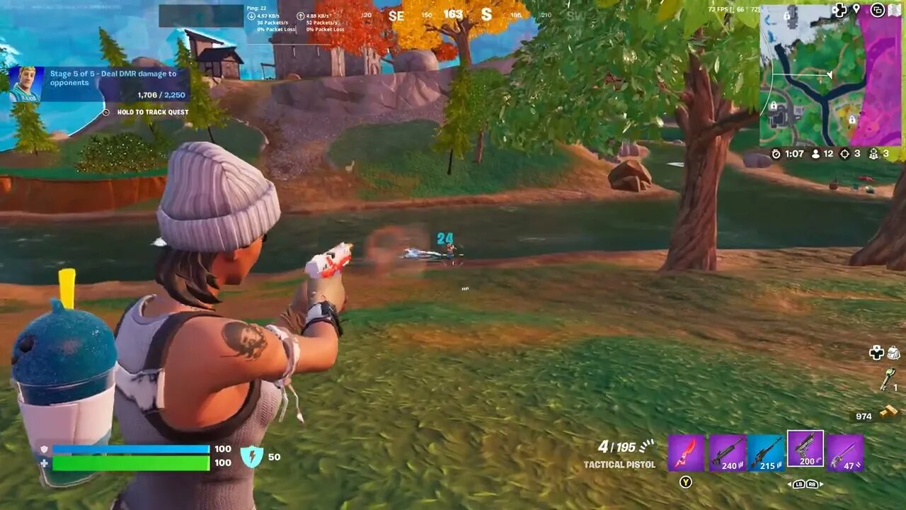 Worst shot in Fortnite Winterfest 2022
