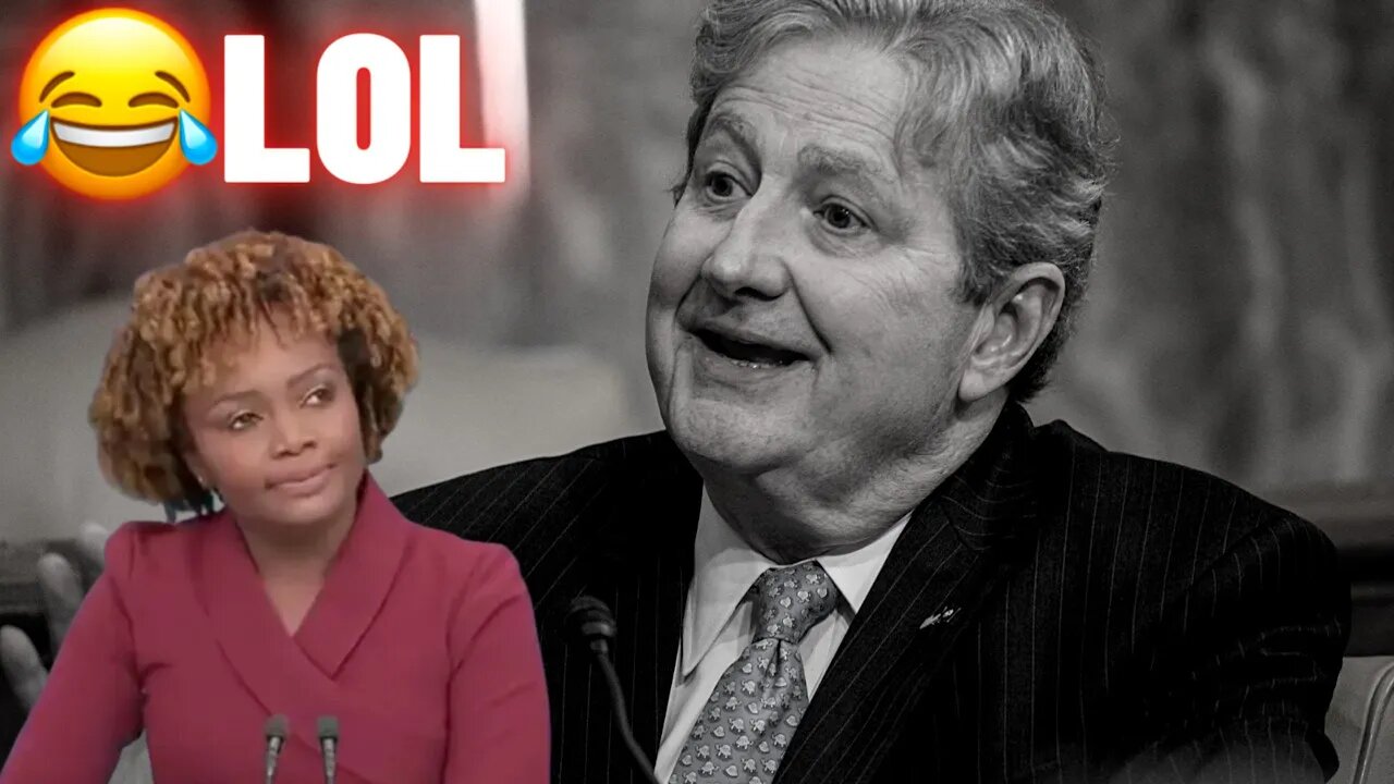 Senator Kennedy ROASTS Karine Jean-Pierre On Border's Comments