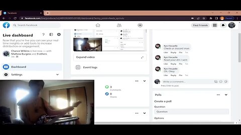 Cyraxx live on FB. Right before his Discord server got nuked. Deleted. 1/11/2023